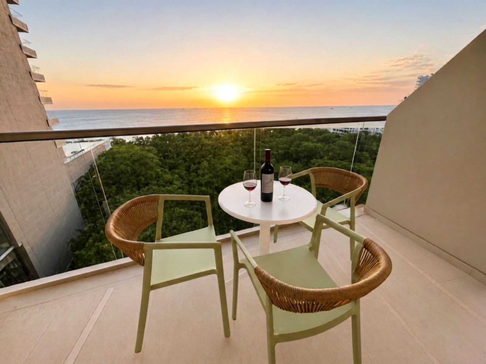Apartasuit 4 huespedes+vista al mar 36 metros